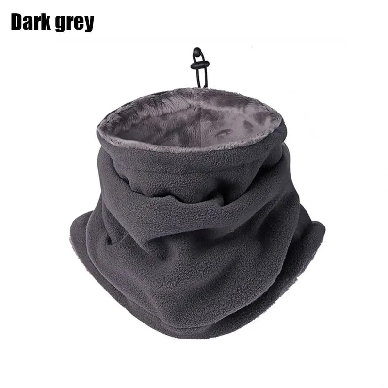 Winter Motorcycle Mask for Men Women Fleece Neck Warmer, Windproof Scarf Balaclava for Outdoor Activities