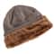 Unisex Fur-Lined Winter Beanie Hat Warm and Stylish Knitted Cap for Men and Women
