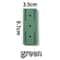Wall-Mount Power Strip Holder Self-Adhesive Cable Organizer for Extension Leads, Plugs, and Wires