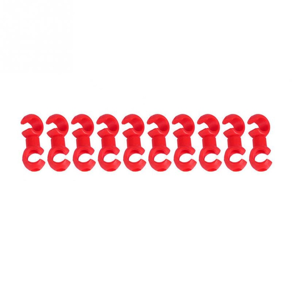 Rotatable MTB Bike Brake Line Clip Durable Cable Clasp Derailleur Shift Clip