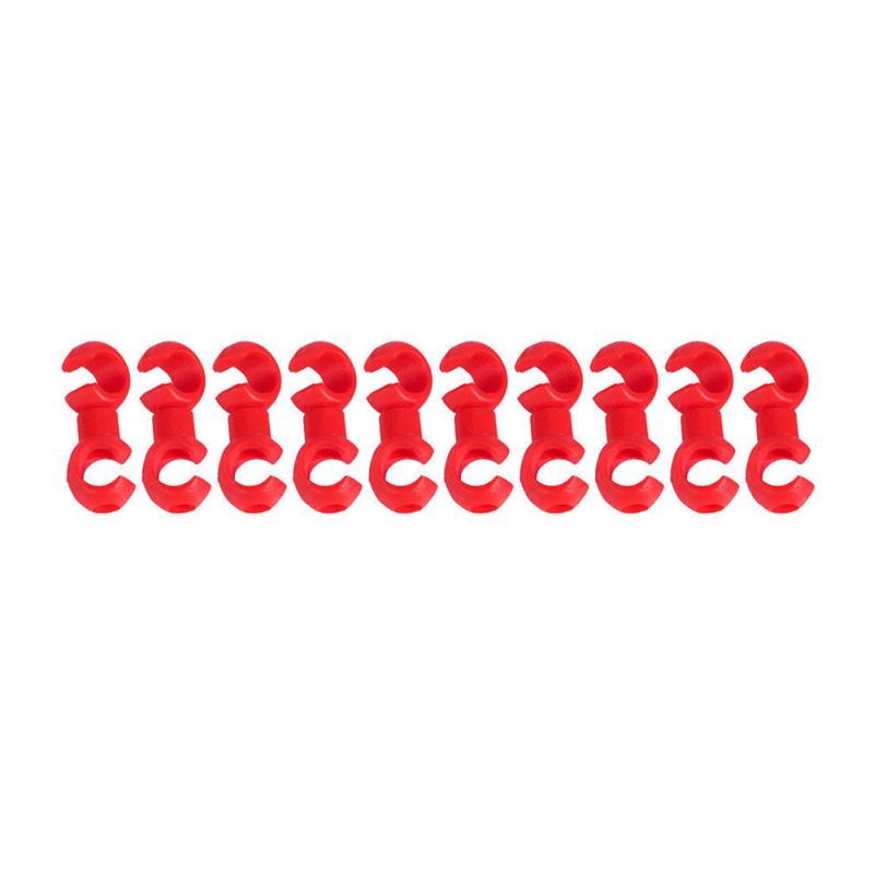 Rotatable MTB Bike Brake Line Clip Durable Cable Clasp Derailleur Shift Clip