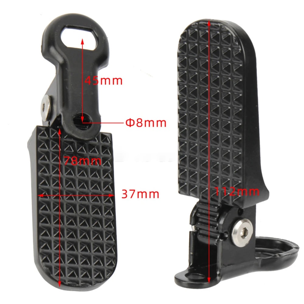 Premium Bicycle Footrests Rear Pedals Durable bike rear pegs for Kids Adults