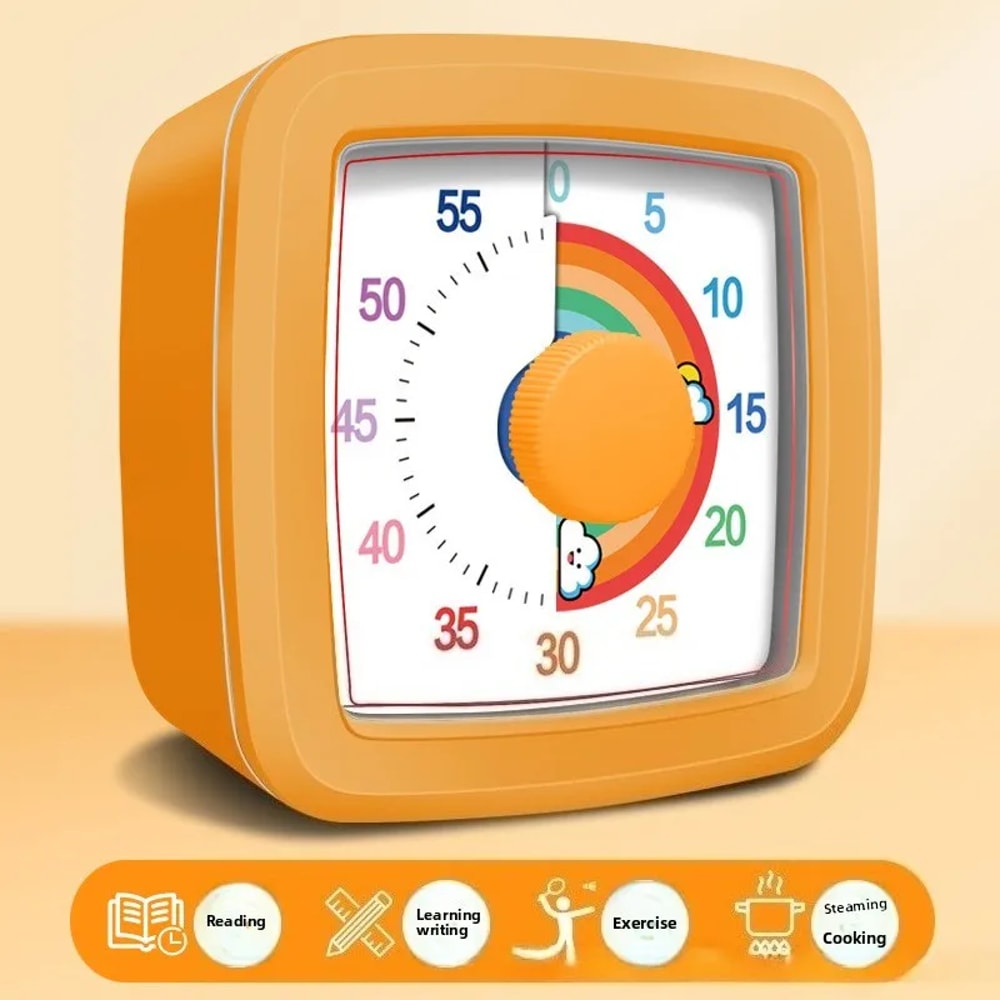 Pomodoro Timer For Kids Visual Digital Countdown Clock For Studying Kitchen And Time Management 8