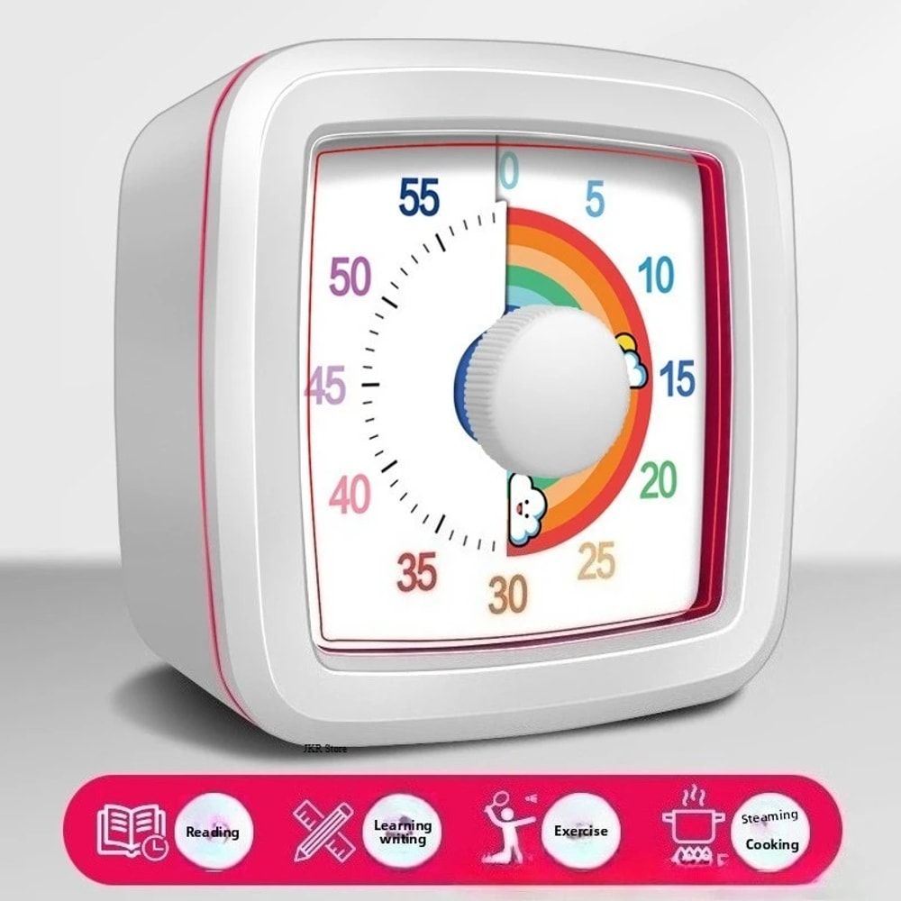 Pomodoro Timer For Kids Visual Digital Countdown Clock For Studying Kitchen And Time Management 9