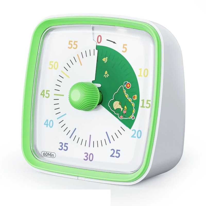 Pomodoro Timer For Kids Visual Digital Countdown Clock For Studying Kitchen And Time Management 0