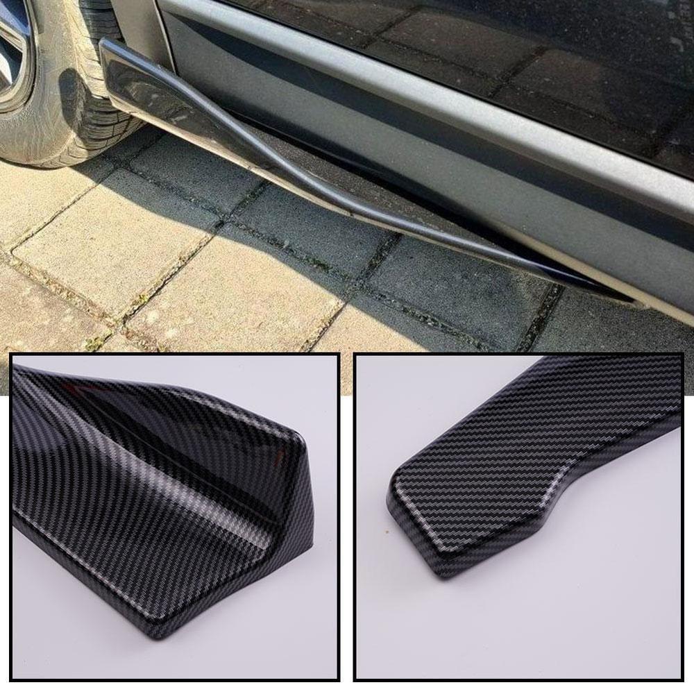Universal Car Bumper Protector Lip Spoiler For Audi BMW Honda Front Rear Diffuser Splitter Scratch 3