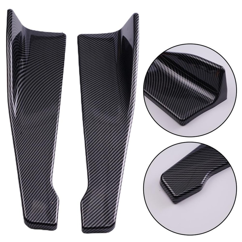 Universal Car Bumper Protector Lip Spoiler For Audi BMW Honda Front Rear Diffuser Splitter Scratch 4