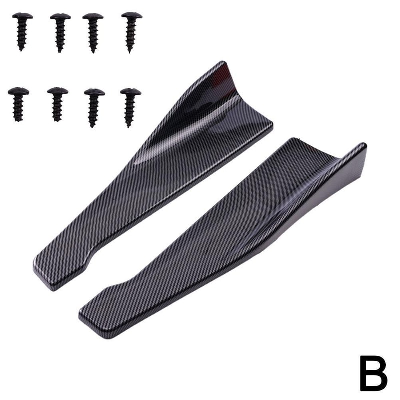 Universal Car Bumper Protector Lip Spoiler For Audi BMW Honda Front Rear Diffuser Splitter Scratch 7