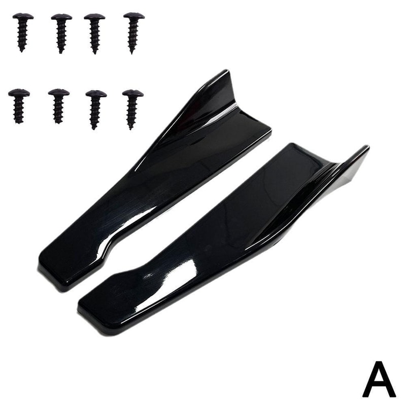 Universal Car Bumper Protector Lip Spoiler For Audi BMW Honda Front Rear Diffuser Splitter Scratch 6