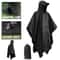 Waterproof Outdoor Military Poncho Raincoat With Hood For Motorcycle Hiking And Camping 1