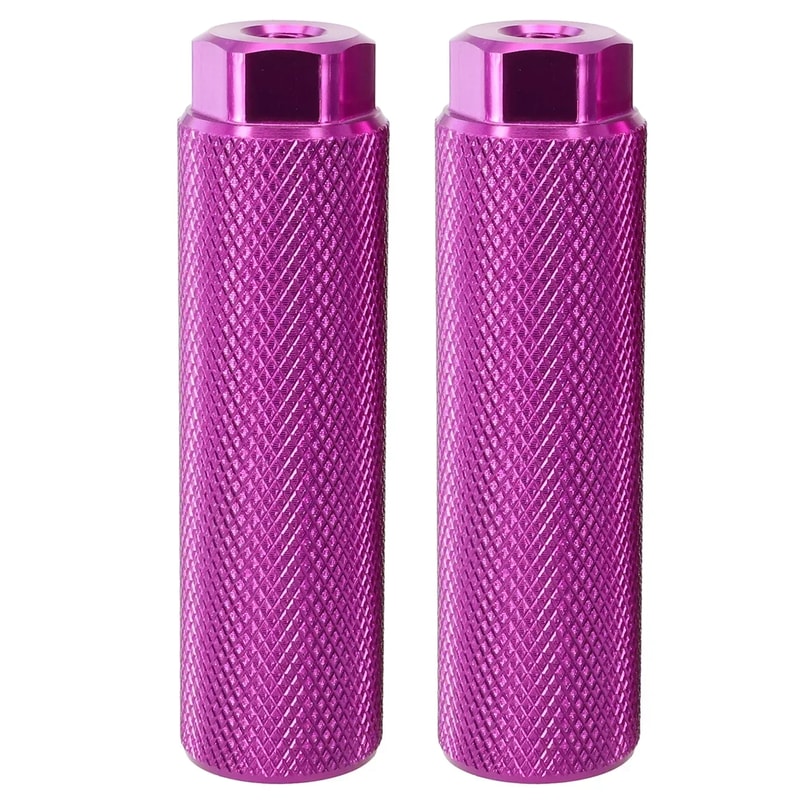 Durable Aluminum Alloy AntiSkid Bike Pegs For BMX Enhanced Foot Rest Pegs For Axles 5