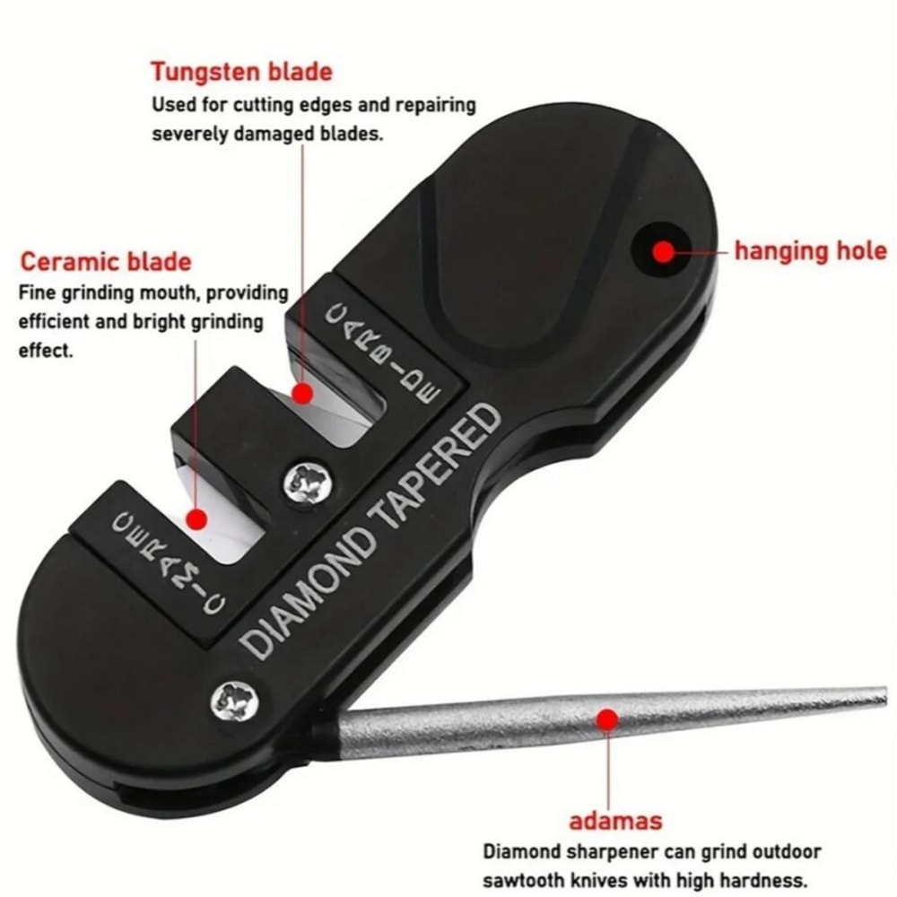 Ultimate Portable Pocket Knife Sharpener For Camping And Survival 2