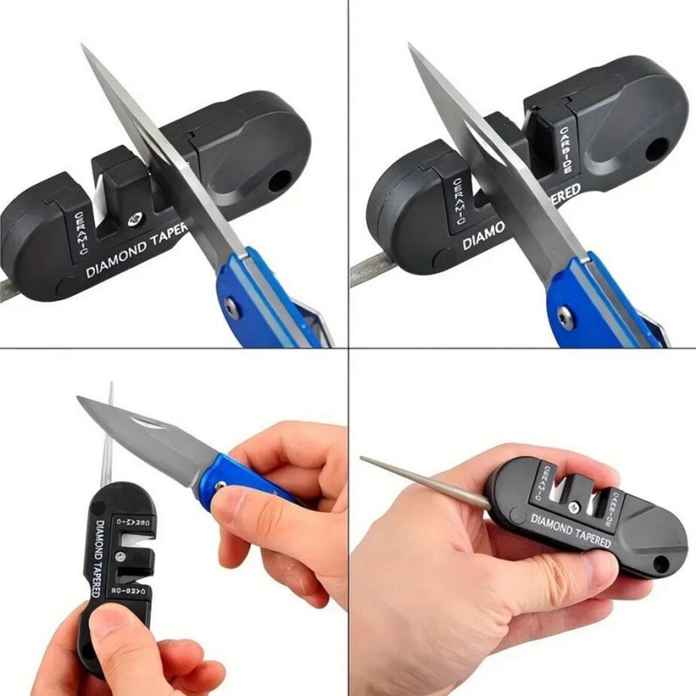 Ultimate Portable Pocket Knife Sharpener For Camping And Survival 3