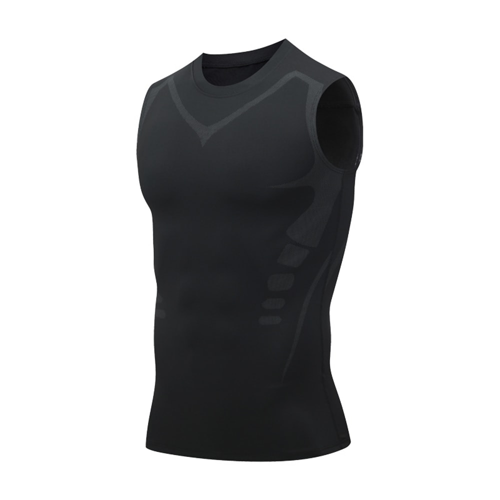 Mens Ice Silk Breathable Training Vest QuickDry Sleeveless Fitness Tank 8