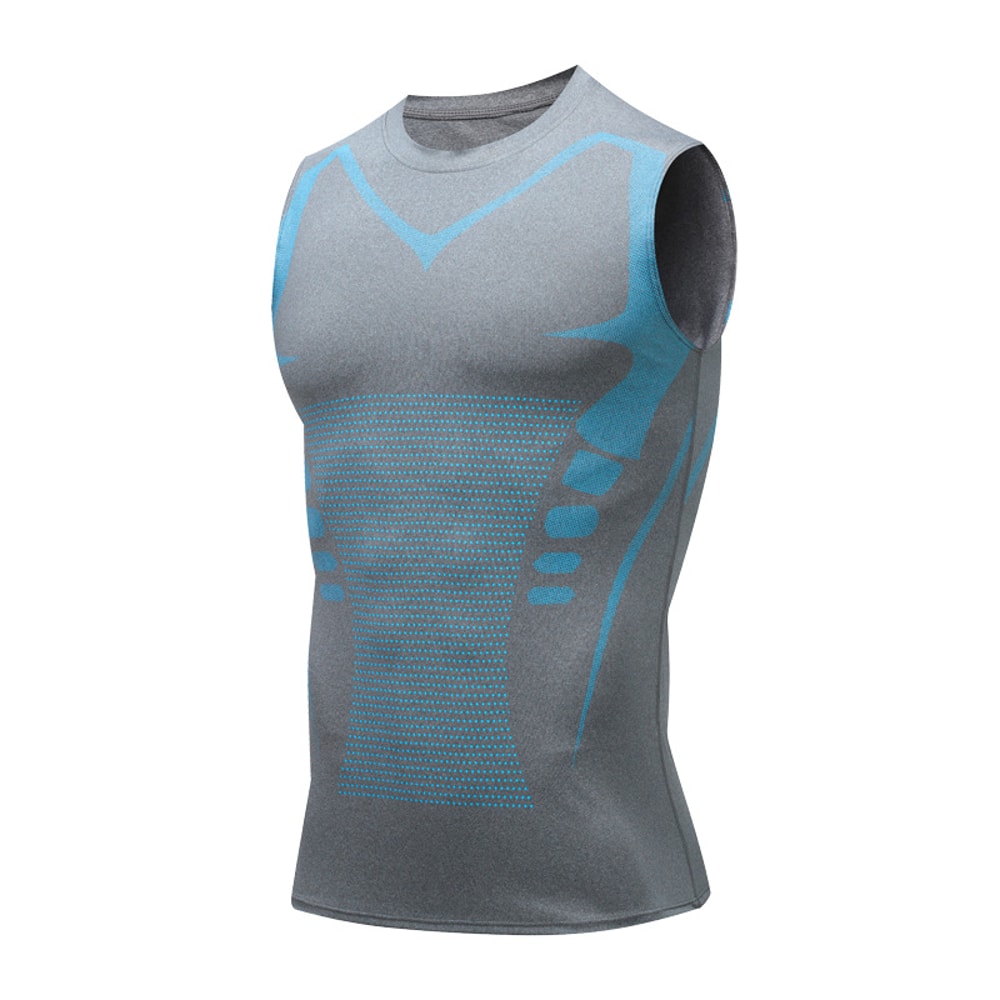 Mens Ice Silk Breathable Training Vest QuickDry Sleeveless Fitness Tank 6