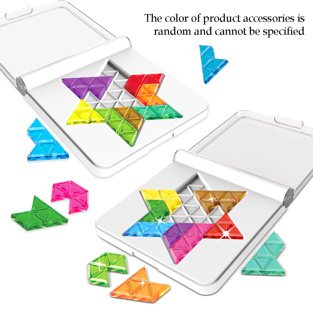 Educational Board Game for Kids Logical Thinking Training Geometric Shape Puzzle Interactive Battle Game