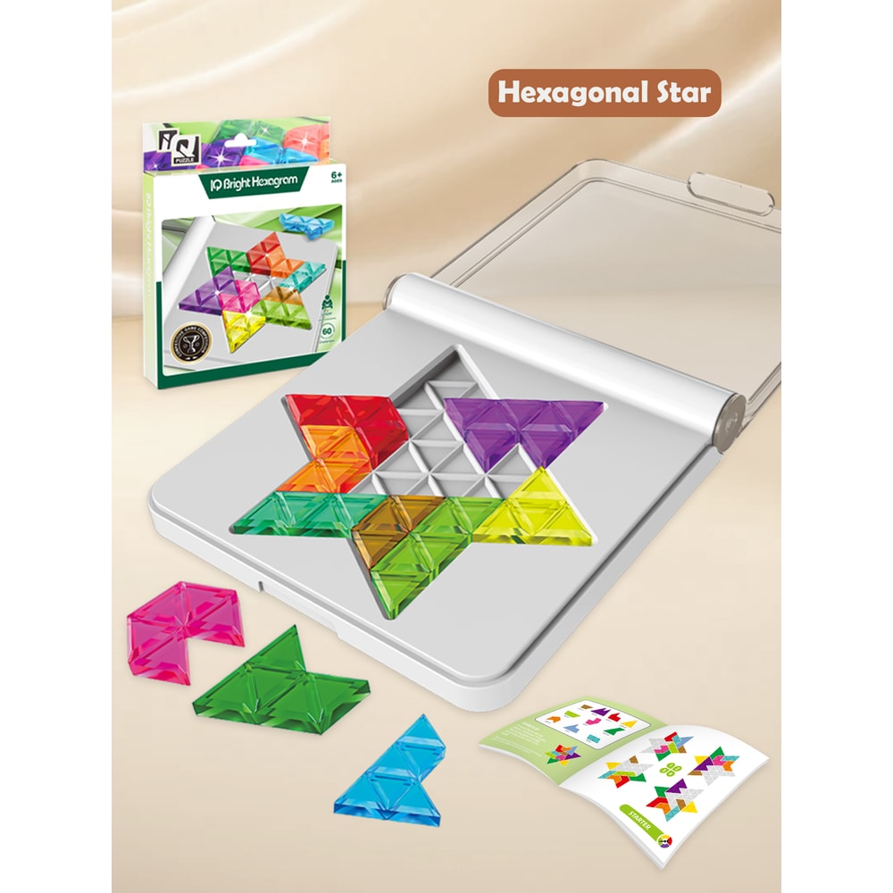 Educational Board Game for Kids Logical Thinking Training Geometric Shape Puzzle Interactive Battle Game