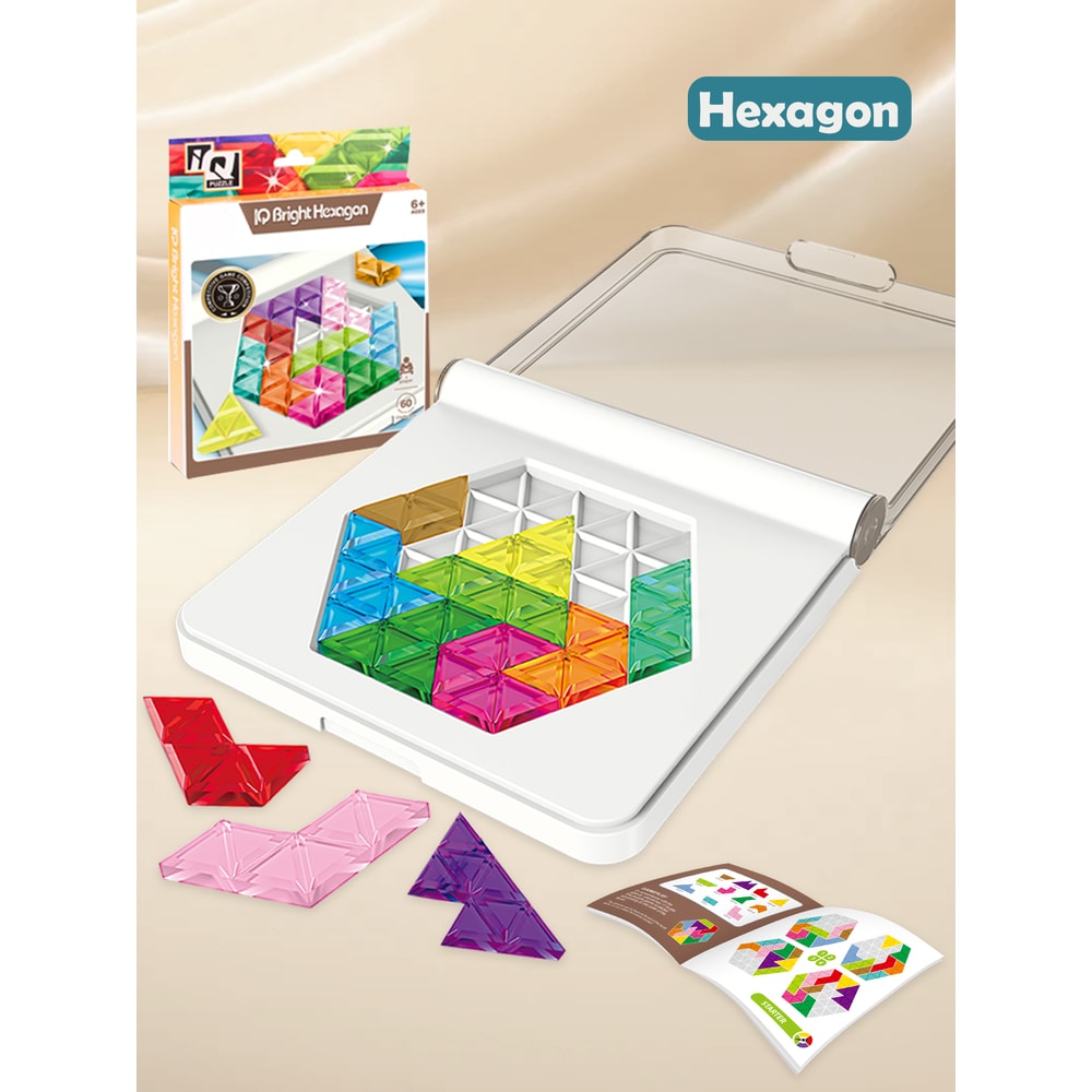 Educational Board Game for Kids Logical Thinking Training Geometric Shape Puzzle Interactive Battle Game