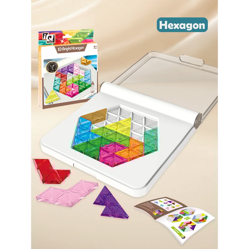 Educational Board Game for Kids Logical Thinking Training Geometric Shape Puzzle Interactive Battle Game