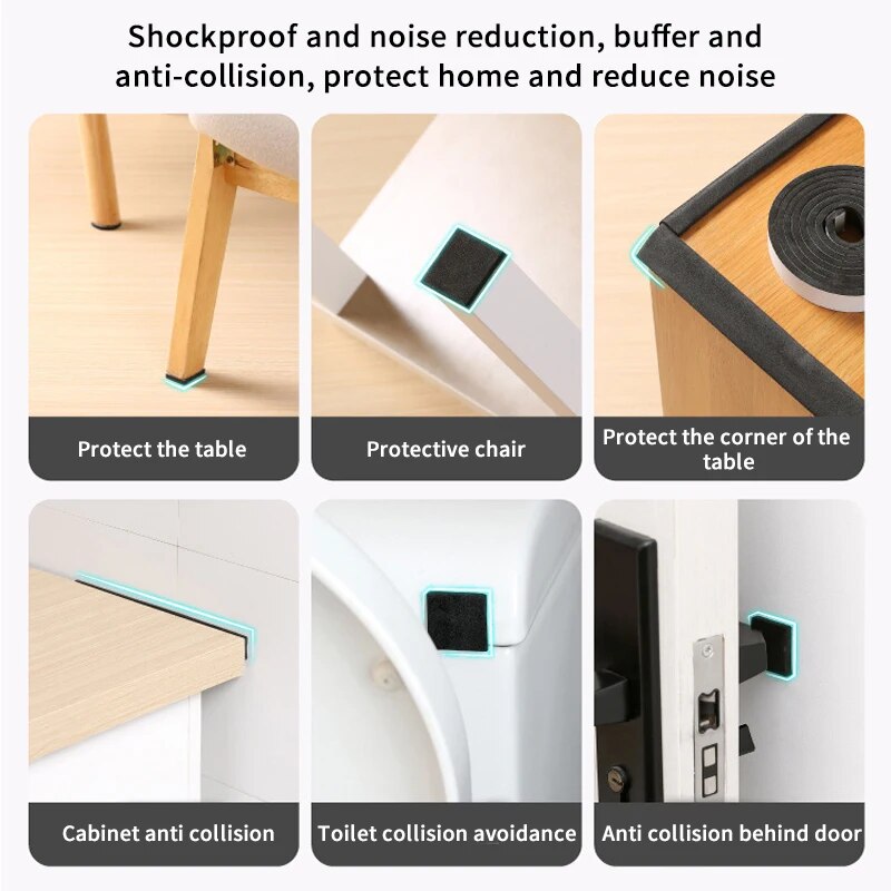 Premium NonSlip Furniture Floor Pads Chair Leg Protectors AntiScratch Table Leg Pads 2