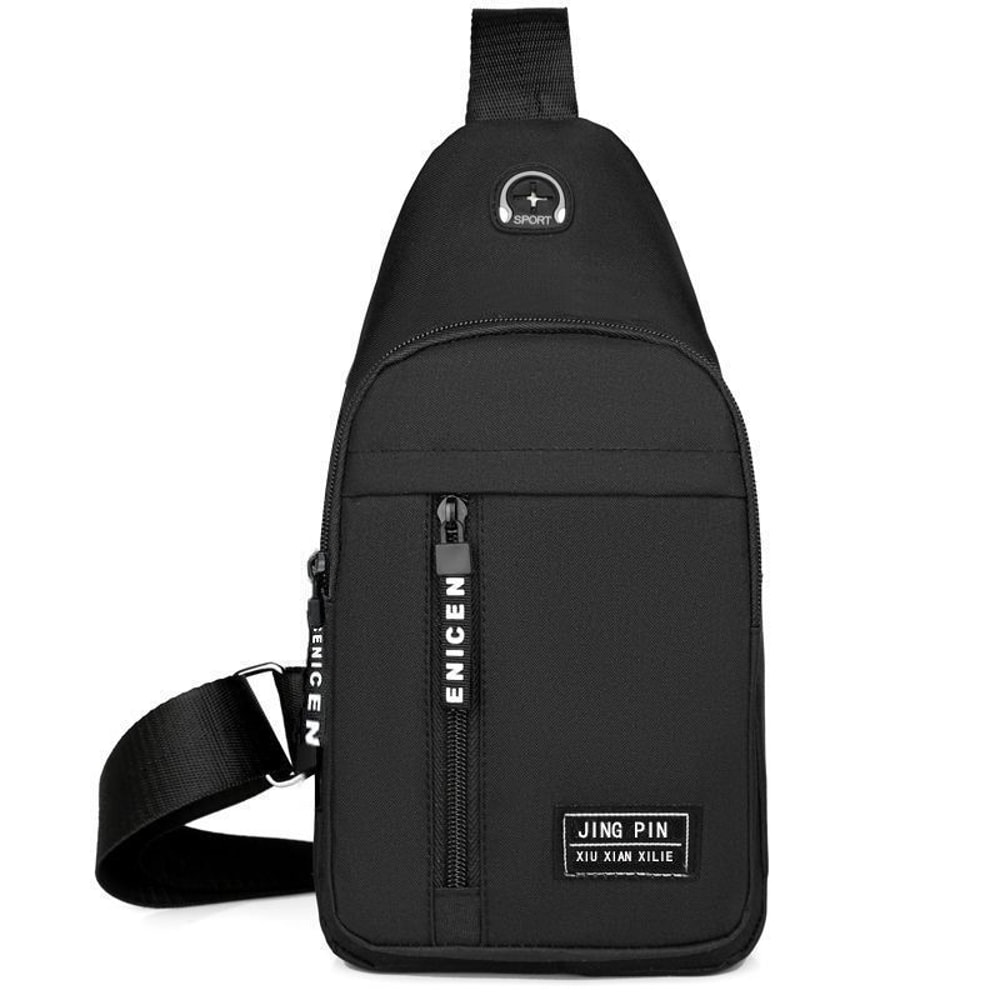 Mens Multifunctional Crossbody Shoulder Bag for Travel Daily Use