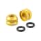 Premium Tubeless Bike Valve Nut Ultralight Presta Cap For MTB Road Bikes 7