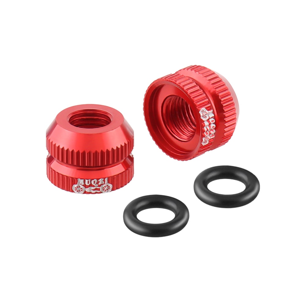 Premium Tubeless Bike Valve Nut Ultralight Presta Cap For MTB Road Bikes 9