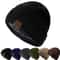 Unisex Fur Lined Winter Beanie Hat Warm Knit Hat For Cold Weather 0