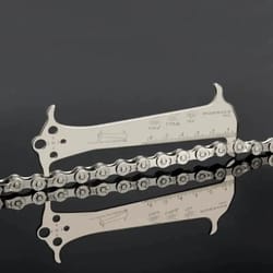 precision bicycle chain wear gauge stainless steel bike chain checker