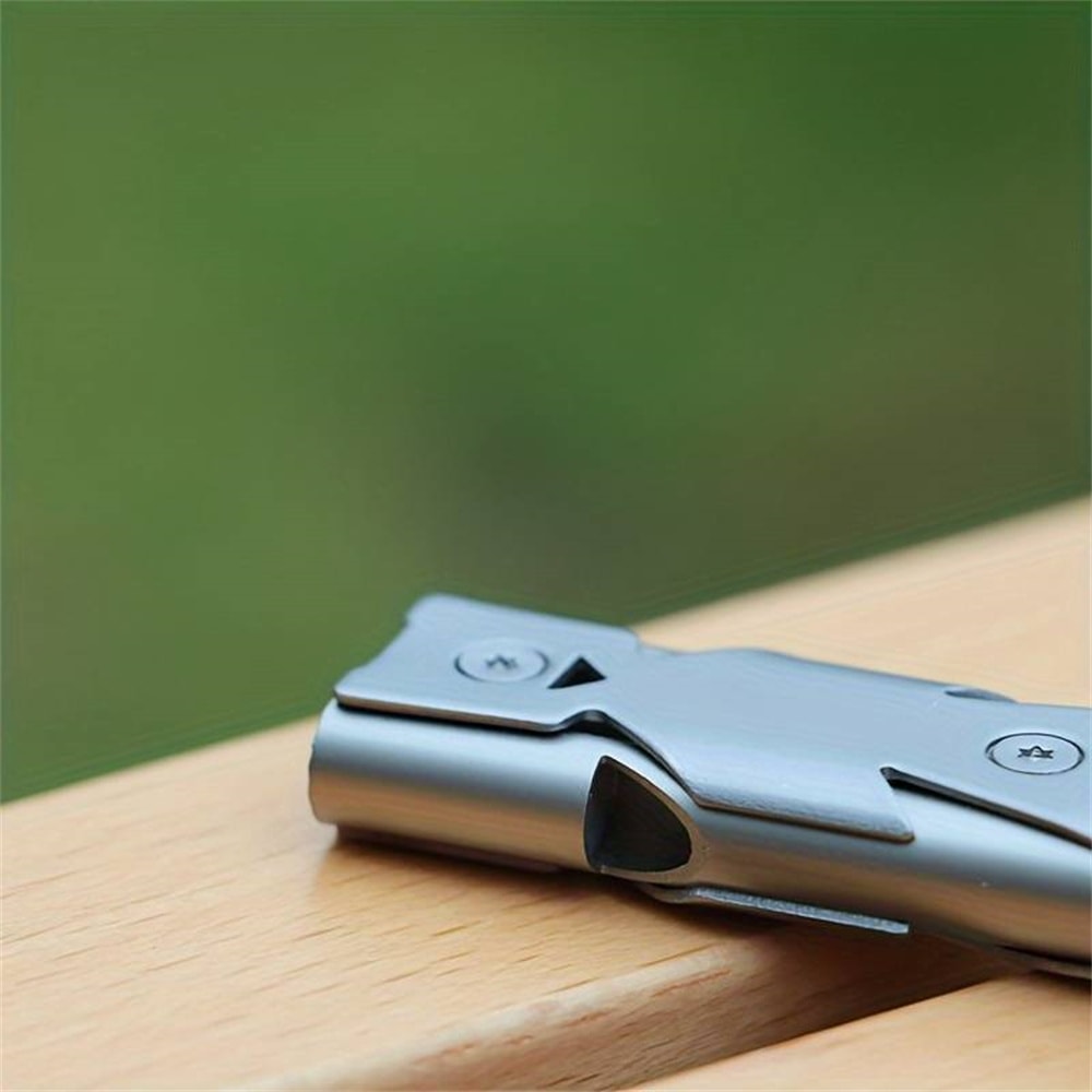High Decibel Survival Emergency Whistle Keychain Outdoor Safety Tool 2