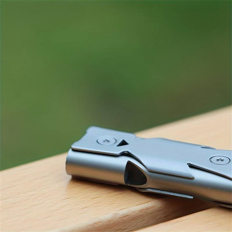 High Decibel Survival Emergency Whistle Keychain Outdoor Safety Tool 2