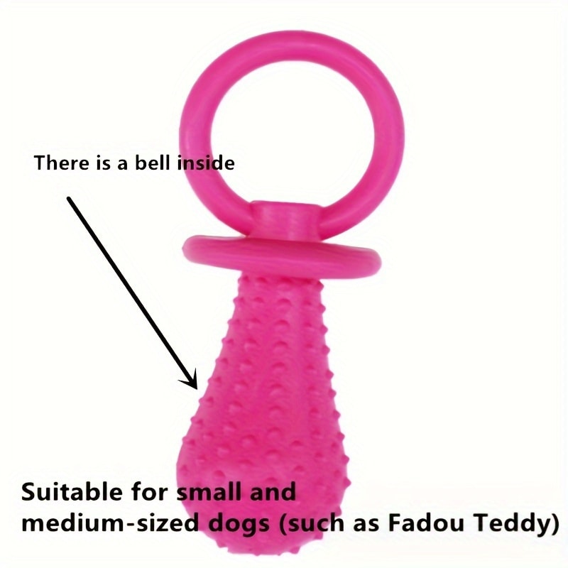 Durable Rubber Dog Chew Toys Interactive Dental Cleaning Anxiety Relief 2