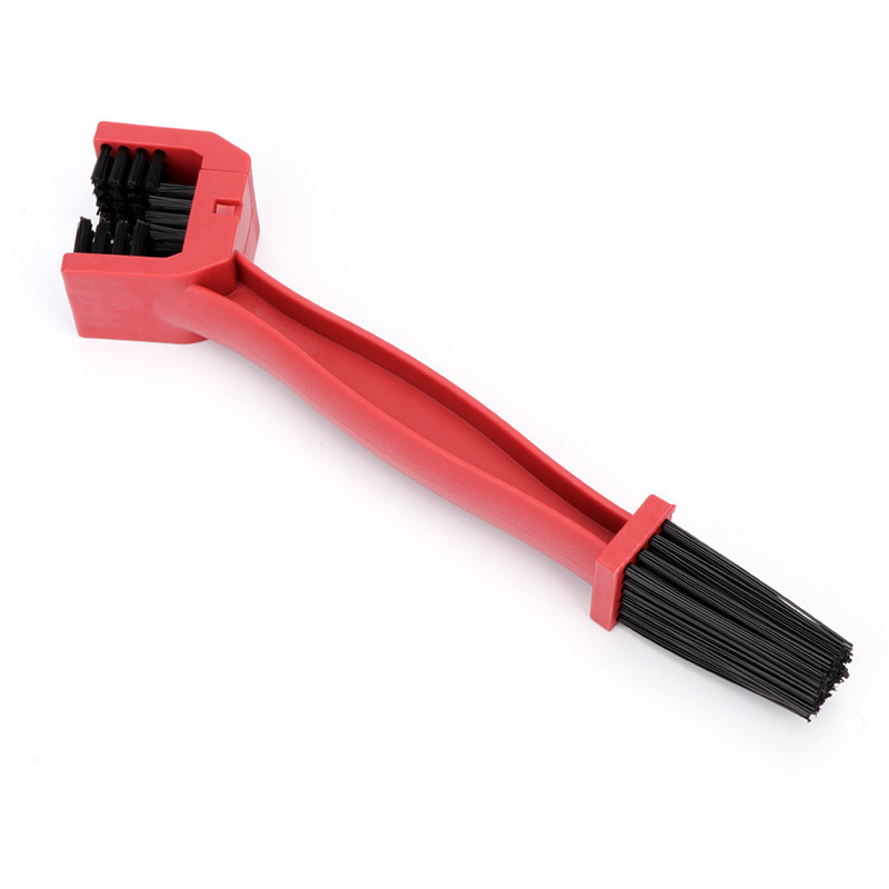 Premium Motorcycle Bicycle Chain Cleaner Brush Durable Scrubber Tool