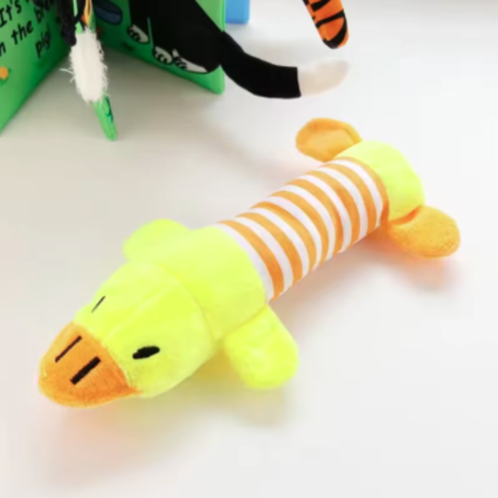 Soft Plush Squeaky Dog Toy for Small Dogs Durable Puppy Chew Toy