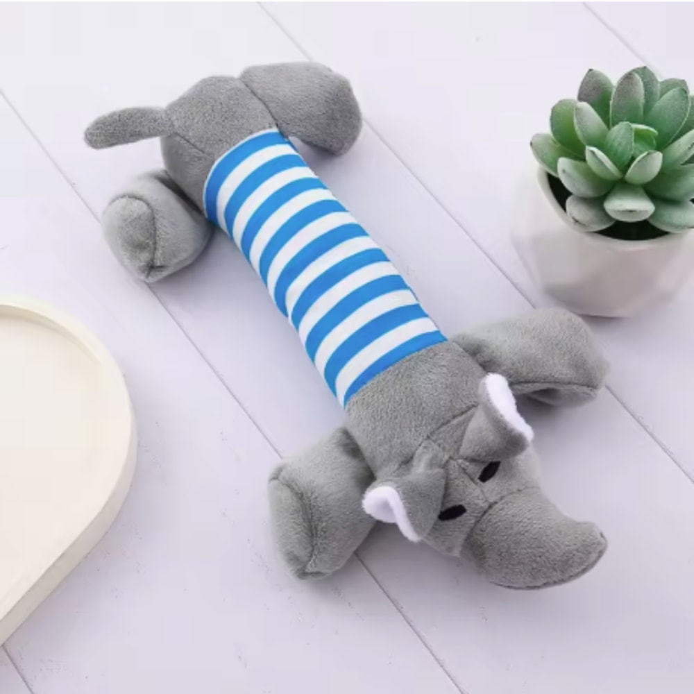 Soft Plush Squeaky Dog Toy for Small Dogs Durable Puppy Chew Toy