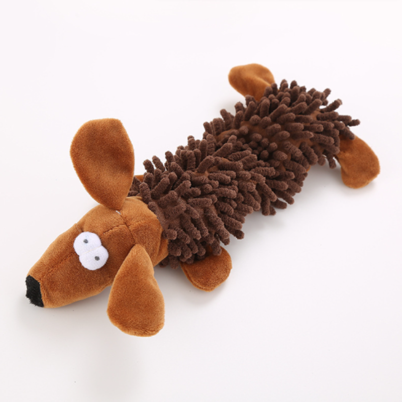 Soft Plush Squeaky Dog Toy for Small Dogs Durable Puppy Chew Toy