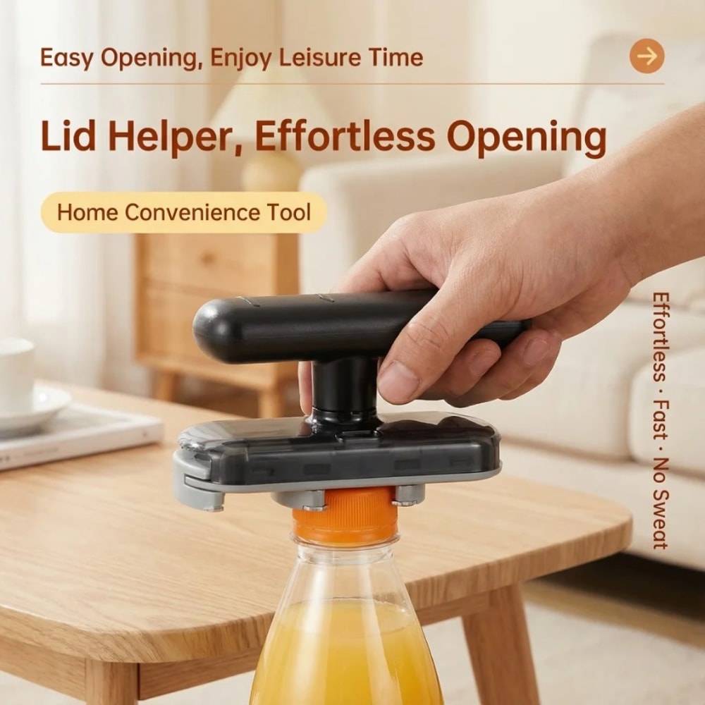 Adjustable Manual Can Opener Multi Function Bottle Opener Heavy Duty Kitchen Tool