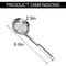 Stainless Steel Fat Skimmer Spoon Fine Mesh Grease Strainer For Hot Pot Soup Cooking 5