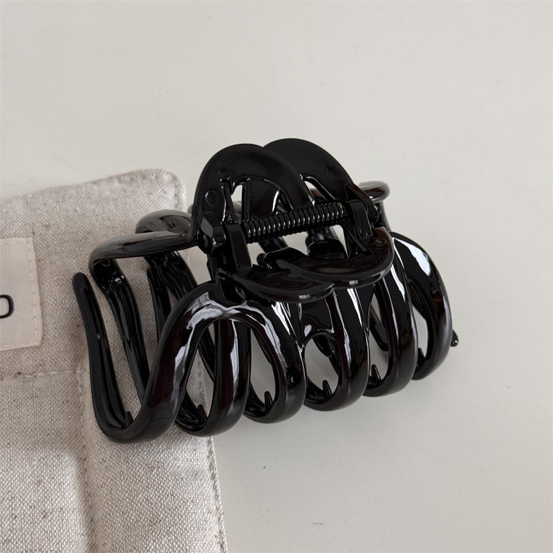 Large Hollow Hair Claw Clip for Women Strong Hold Ponytail Hair Clip