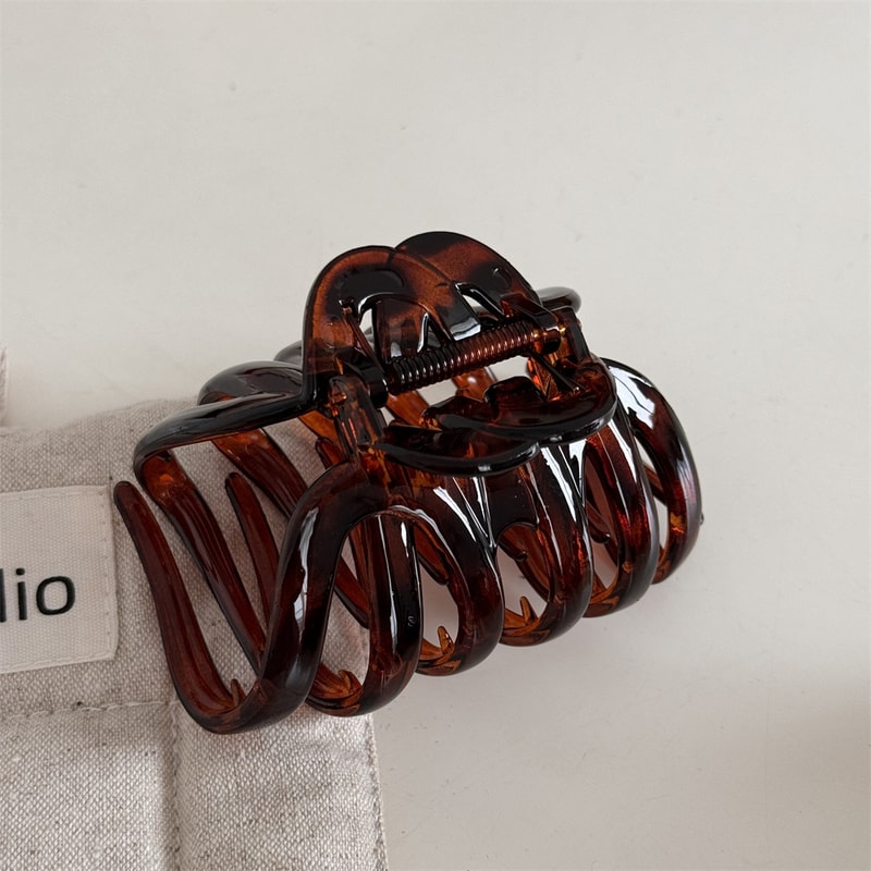 Large Hollow Hair Claw Clip for Women Strong Hold Ponytail Hair Clip