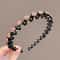 Elegant Rhinestone Headband Non Slip Hairband Sparkly Fashion Hair Hoop For Women 12