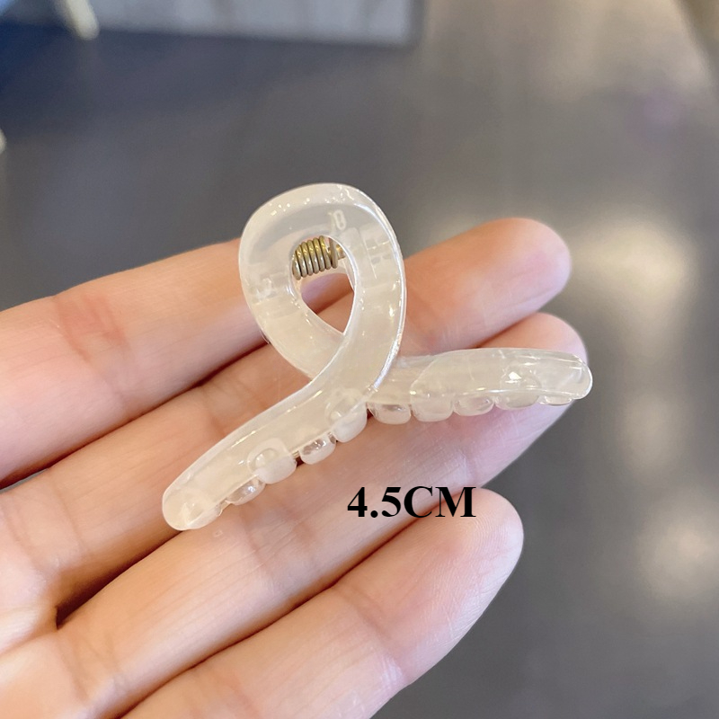 Retro S-Shape Twist Hair Clip Multi-Color Ponytail Claw Accessory