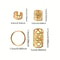 Stylish Alloy Dreadlock Beads Premium Hair Beads for Braids DIY Braid Jewelry