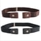 Adjustable Elastic Unisex Belt Invisible Seamless Jeans Belt