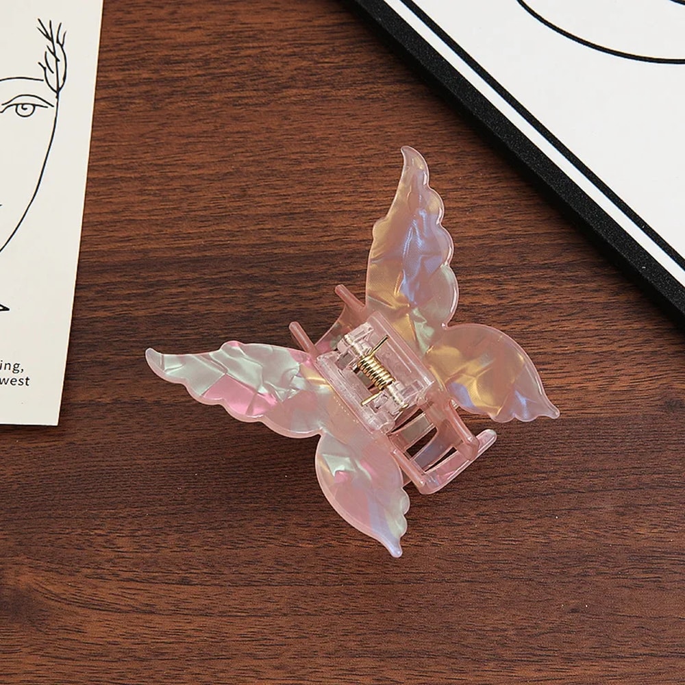 Colorful Butterfly Hair Claw Clip for Women Trendy Hair Accessories