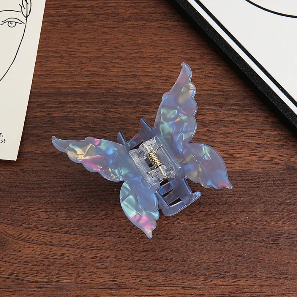 Colorful Butterfly Hair Claw Clip for Women Trendy Hair Accessories