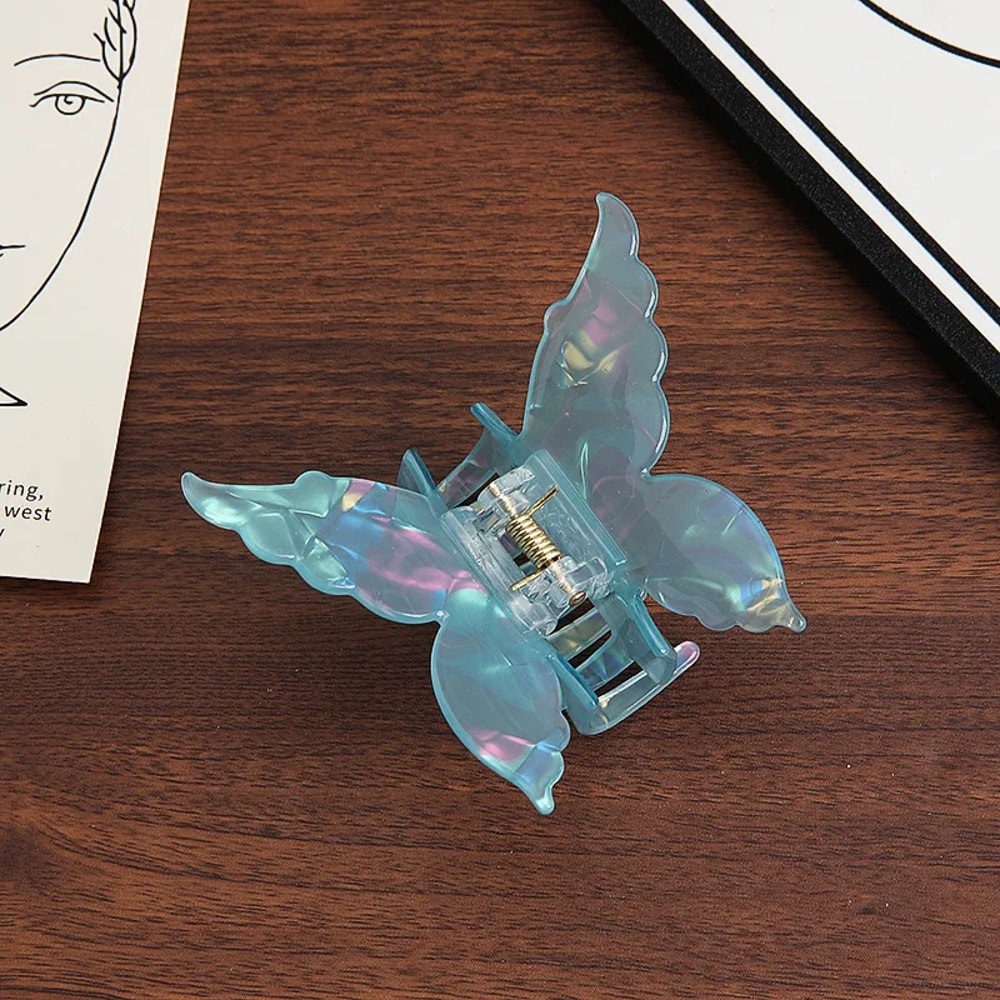 Colorful Butterfly Hair Claw Clip for Women Trendy Hair Accessories