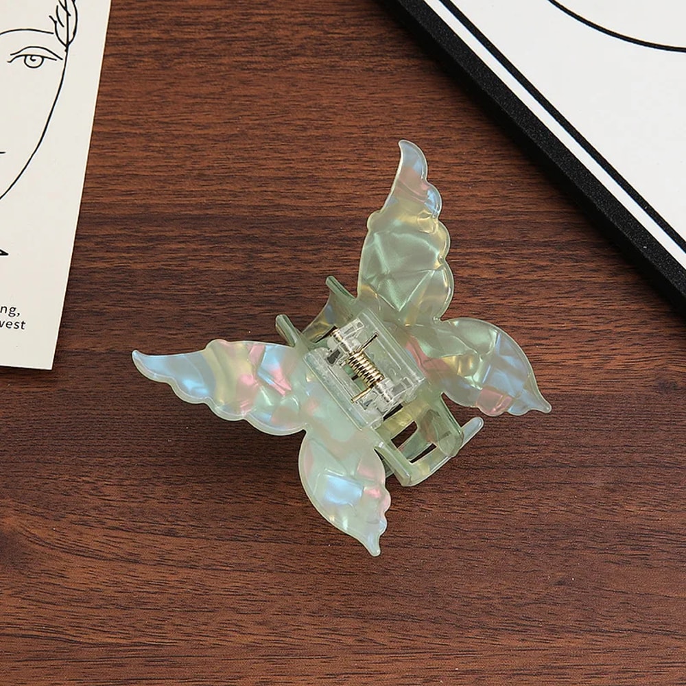Colorful Butterfly Hair Claw Clip for Women Trendy Hair Accessories