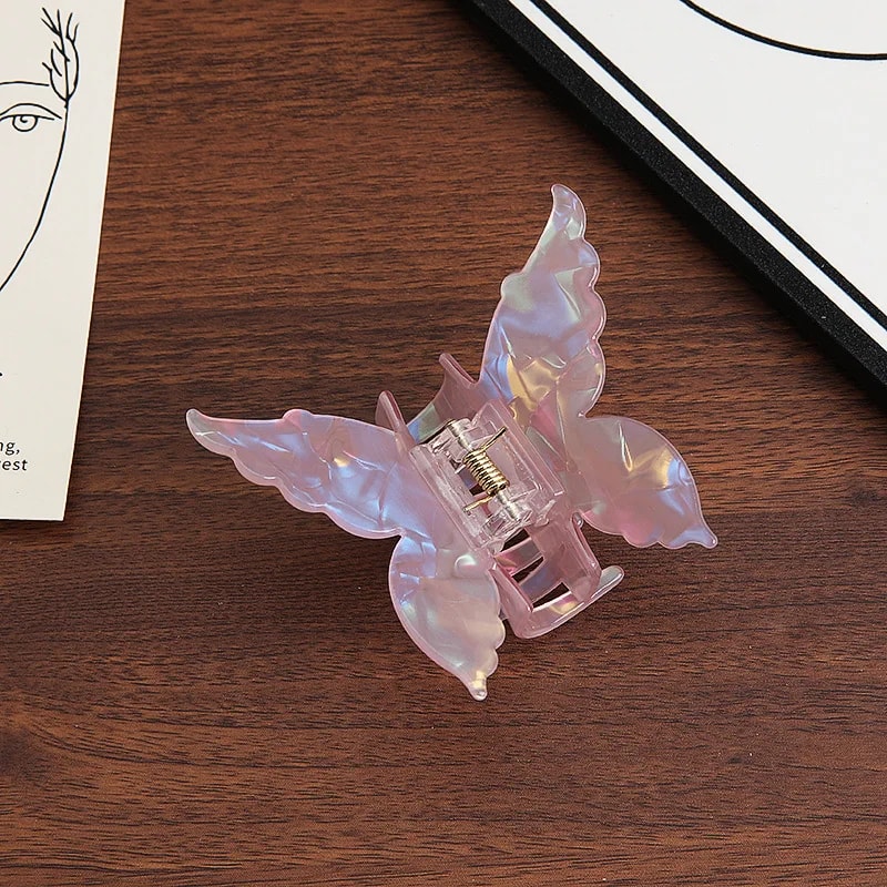 Colorful Butterfly Hair Claw Clip for Women Trendy Hair Accessories