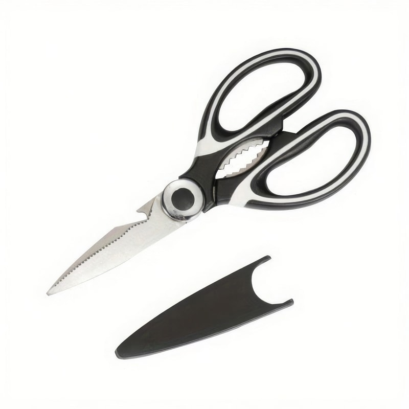 Premium Multifunctional Kitchen Scissors Sharp Blade for Chicken, Fish Meat